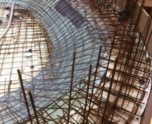 PISCINA IN CALCESTRUZZO IMPERMEABILE