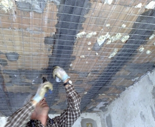 Rinforzo strutturale di soletta mista